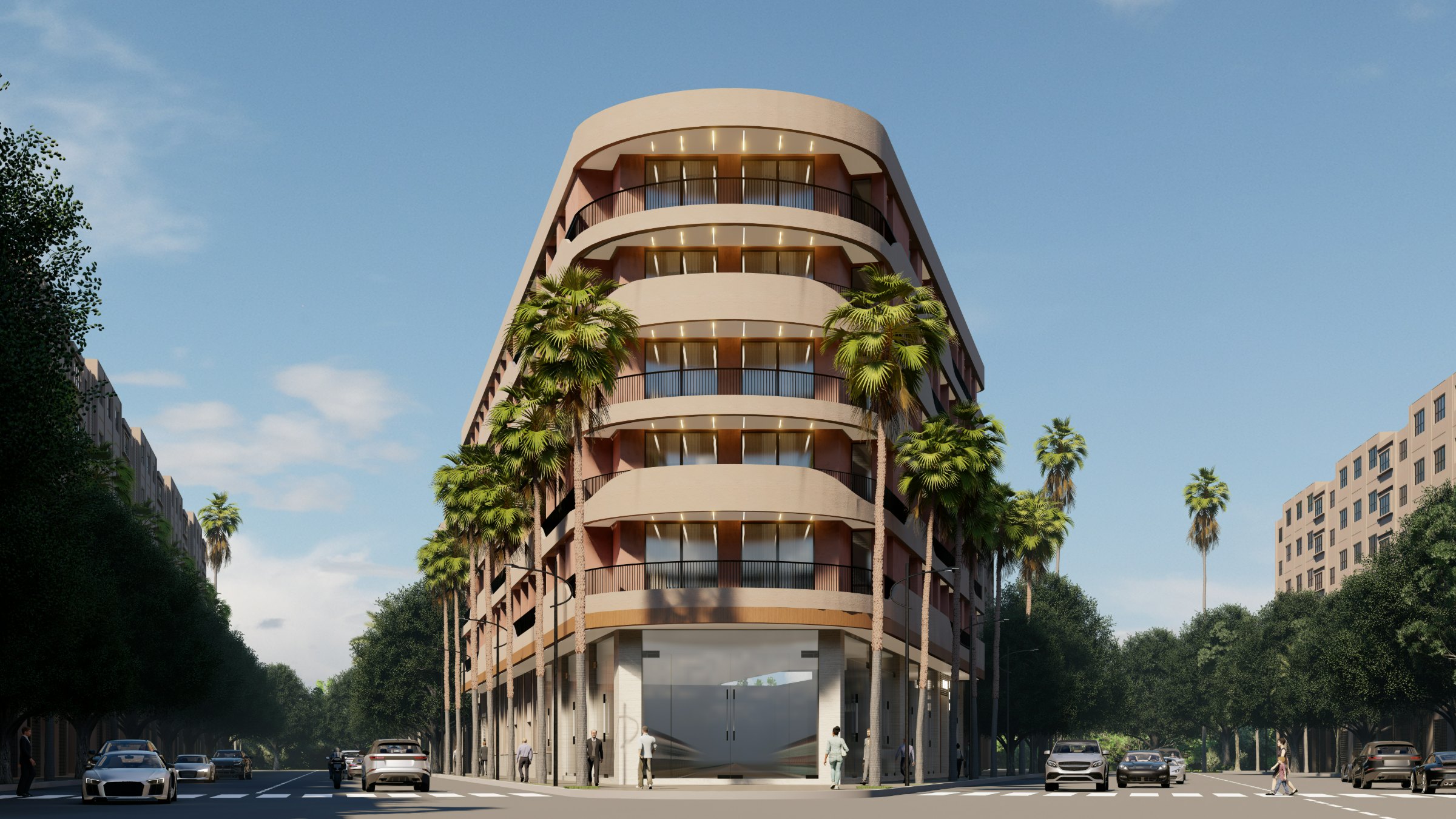 Façade latérale